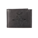 Front Pocket Wallet w/ RFID Blocking, US Navy, 250th Anniversary, Black