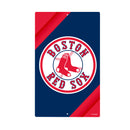 Boston Red Sox Logo Sign USA Metal Wall Sign, 7.5" x 11.5"