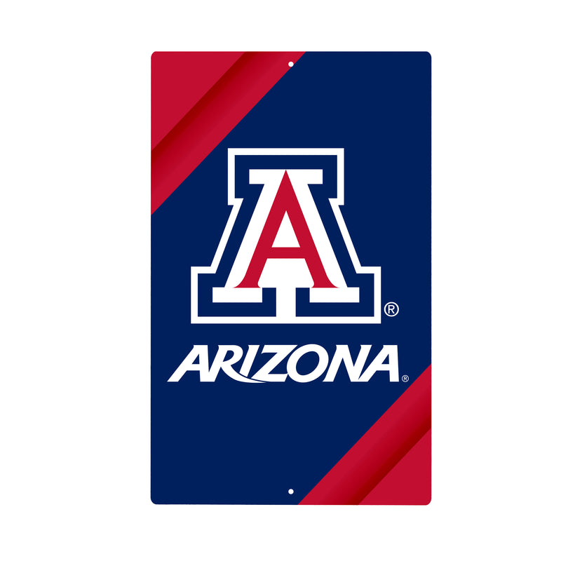 University of Arizona Logo Sign USA Metal Wall Sign, 7.5" x 11.5"