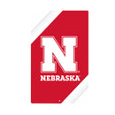 University of Nebraska Logo Sign USA Metal Wall Sign, 7.5" x 11.5"