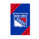 New York Rangers Logo Sign USA Metal Wall Sign, 7.5" x 11.5"