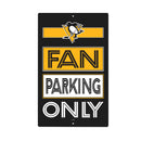 Pittsburgh Penguins Fan Parking USA Metal Wall Sign, 7.5" x 11.5"