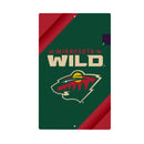Minnesota Wild Logo Sign USA Metal Wall Sign, 7.5" x 11.5"