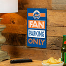 New York Mets Fan Parking USA Metal Wall Sign, 7.5" x 11.5"