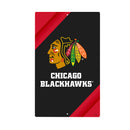 Chicago Blackhawks Logo Sign USA Metal Wall Sign, 7.5" x 11.5"