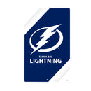 Tampa Bay Lightning Logo Sign USA Metal Wall Sign, 7.5" x 11.5"