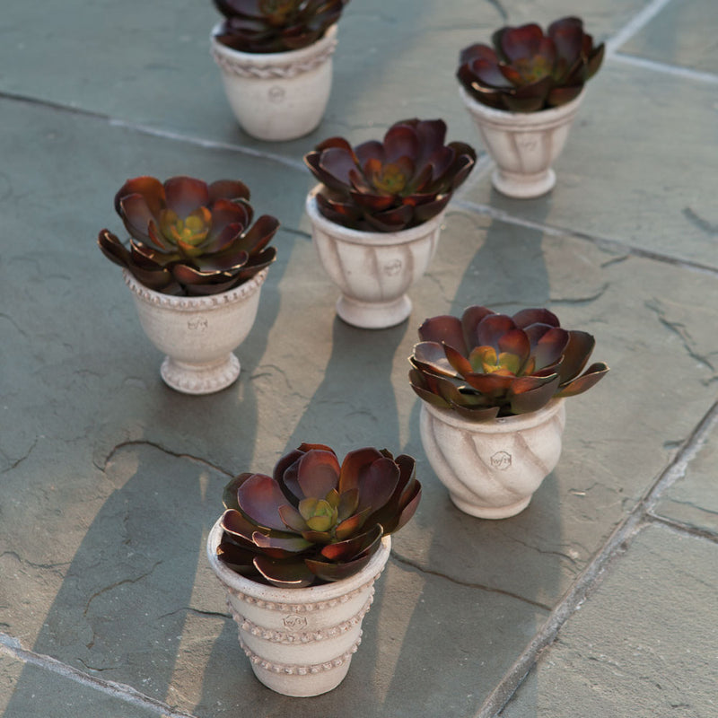 NAPA Home & Garden, WAKEFIELD HANDMADE MINI POTS, SET OF 6,WH133WA