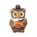 Owl w/Give Thanks Pumpkin Fig