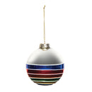 Multi Color Glass Ball Orn