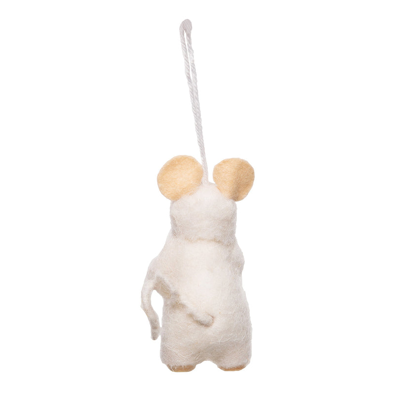 Mouse with wreath Ornament