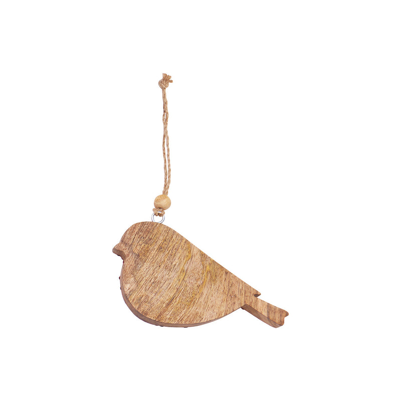 Red Sequin Red Bird ornament