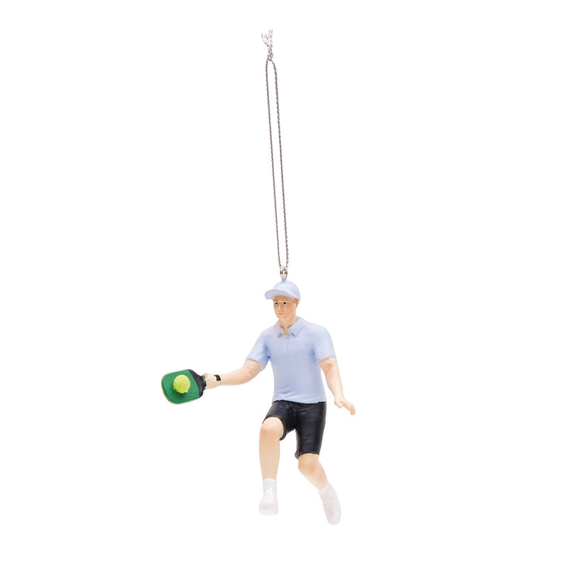 Pickle Ball Boy Ornament