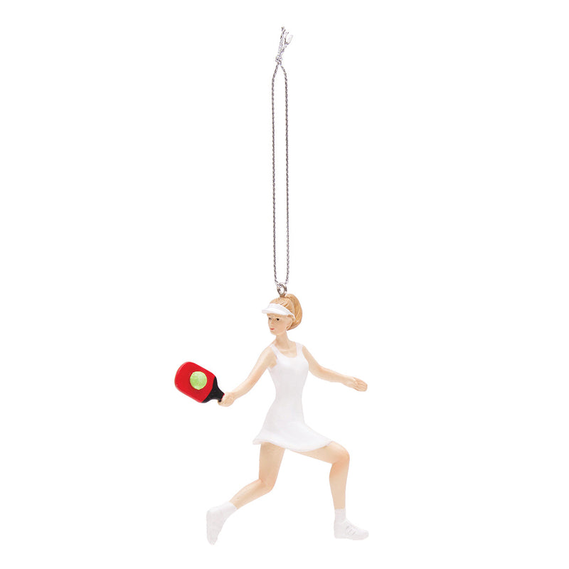 Pickle Ball Girl Ornament
