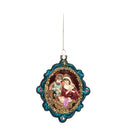 Blown Glass Vintage Nativity Orn