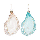 Blown Glass Oyster Shell Orn, A/2