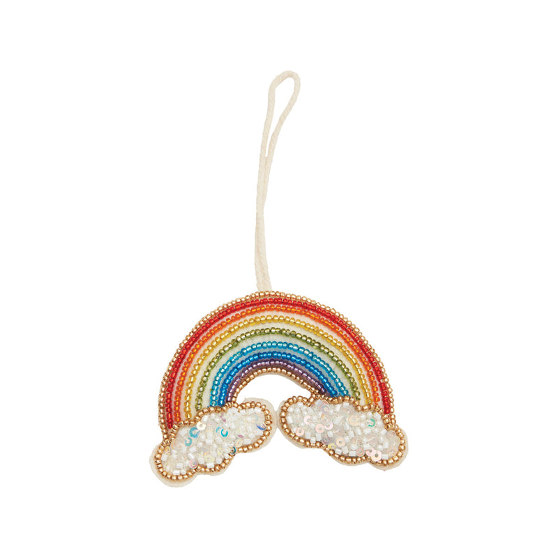 Beaded Rainbow Orn