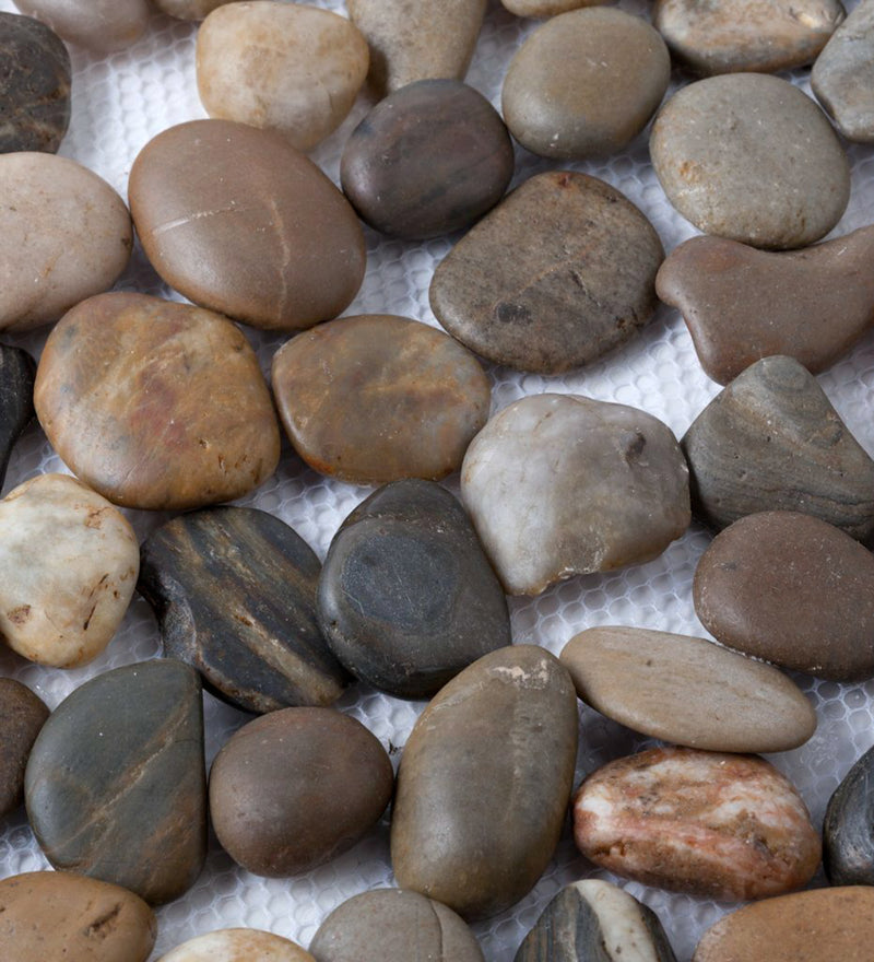 River Rock Stepping Stones, Set of 3,yd6723