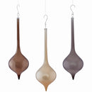 Napa Home Garden, GLASS MODERN DROP ORNAMENTS ,SET OF 3,z4094tp