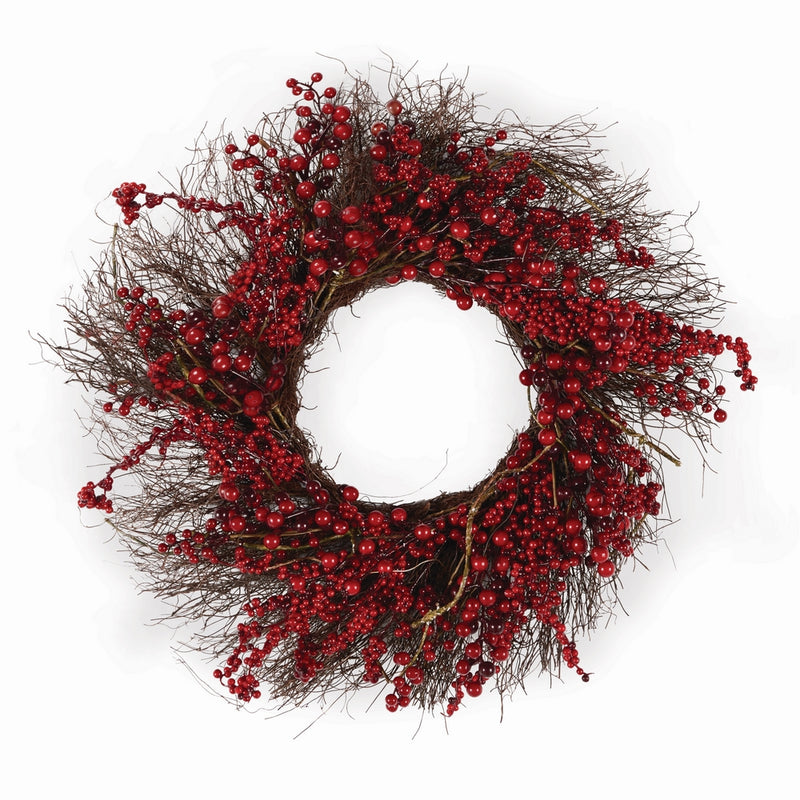 NAPA Home & Garden, ILEX BERRY WREATH 24",Z5532RD