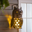 18"H LED Owl