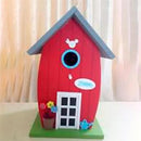 Whimsy Cottage Wood Bird House