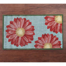 Rectangular Outdoor rug, Daises