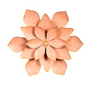 Metal Flower Wall Decor, Pink Dogwood