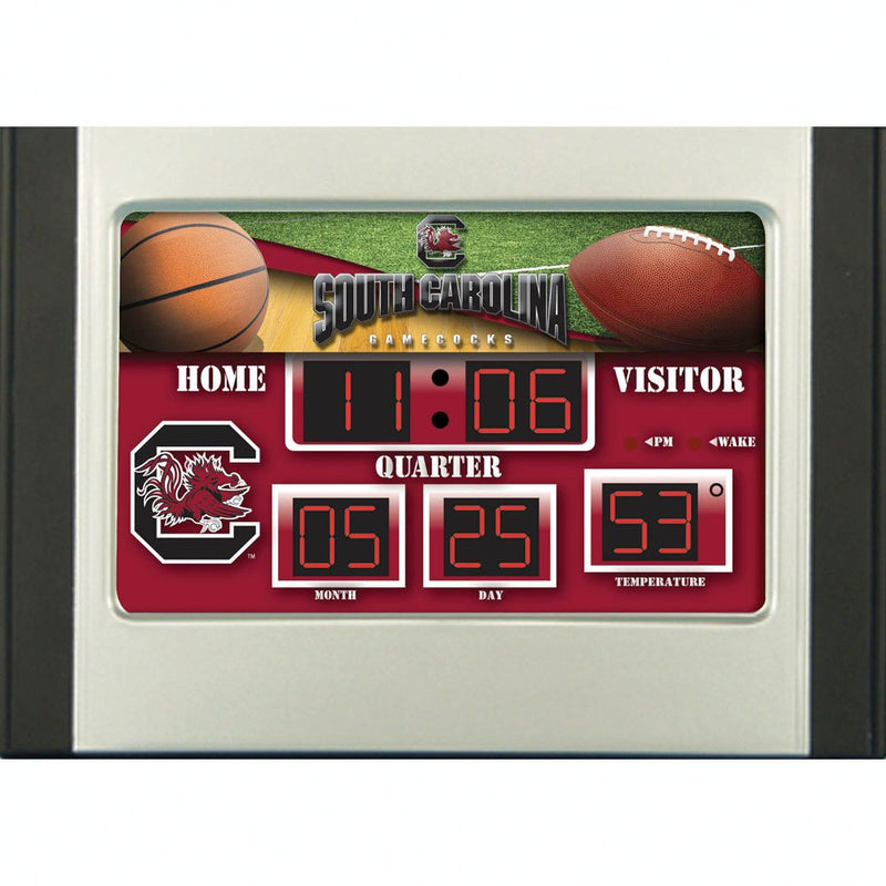 Evergreen Enterprises 6.5"x9" Scoreboard Desk Clock (NG)- South Carolina, 11'' x 8.5 '' x 5'' inches