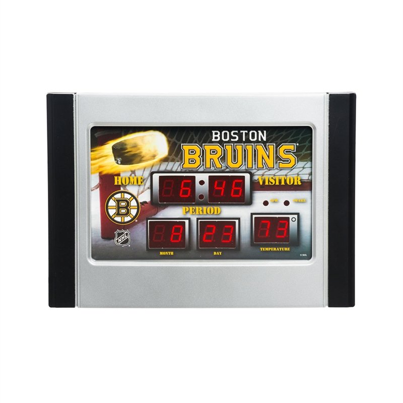 6.5"x9" Scoreboard Desk Clock(NG) - Boston Bruins,0128917