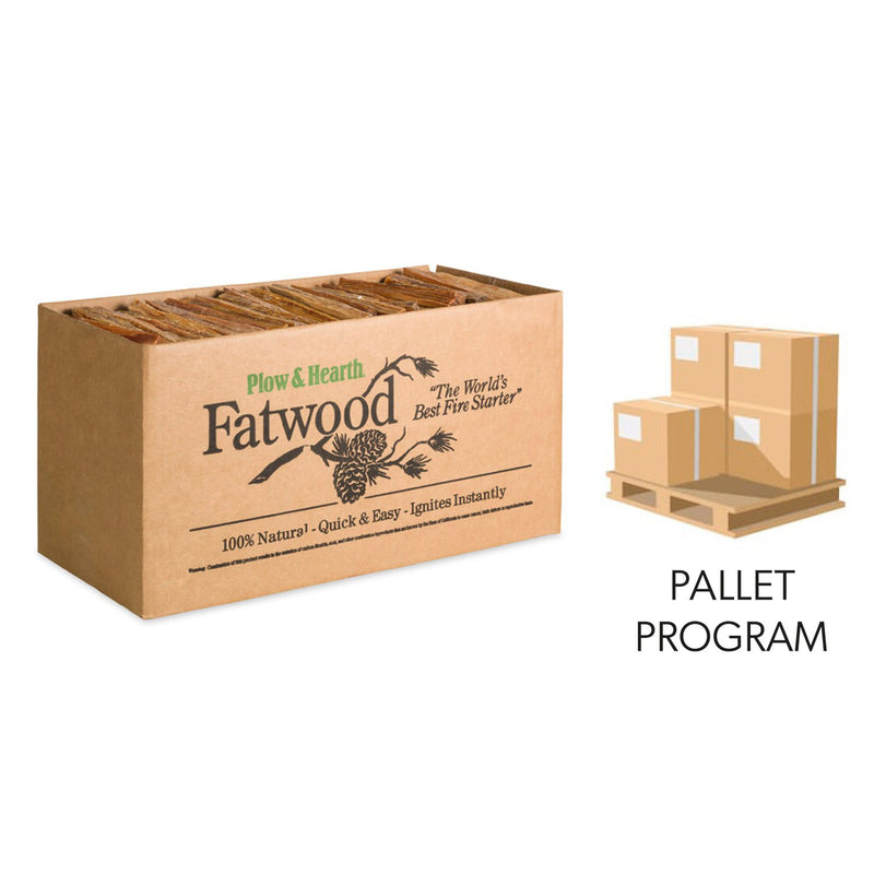 Fatwood Fire-Starter, 25 lb. Box, 19.75"x10.5"x9"inches