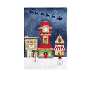 Christmas Eve Burlap House Flag,13b11624