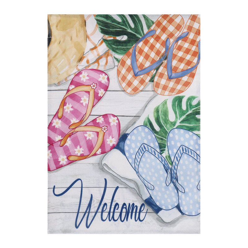 (Meadow Creek)Flip Flop, House Burlap,13b9942