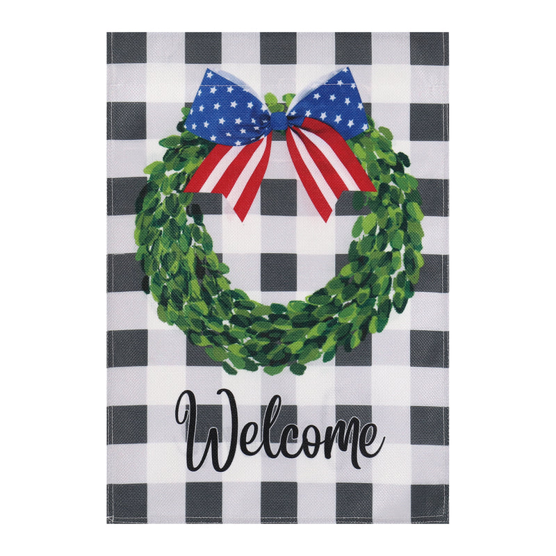 (Meadow Creek)Boxwood Plaid, House Burlap,13b9988