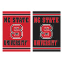 Embossed Suede Flag, House Size, North Carolina State University,13es909