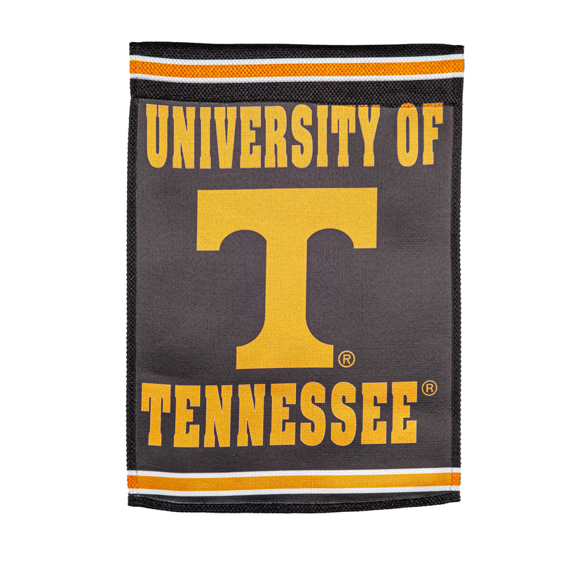 Evergreen Flag,Embossed Suede Flag, House Size, University of Tennessee,28x0.2x44 Inches