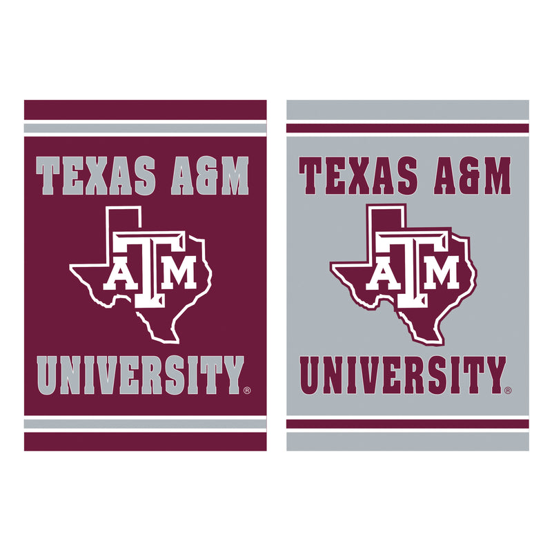 Evergreen Flag,Embossed Suede Flag, House Size, Texas A&M,28x0.2x44 Inches