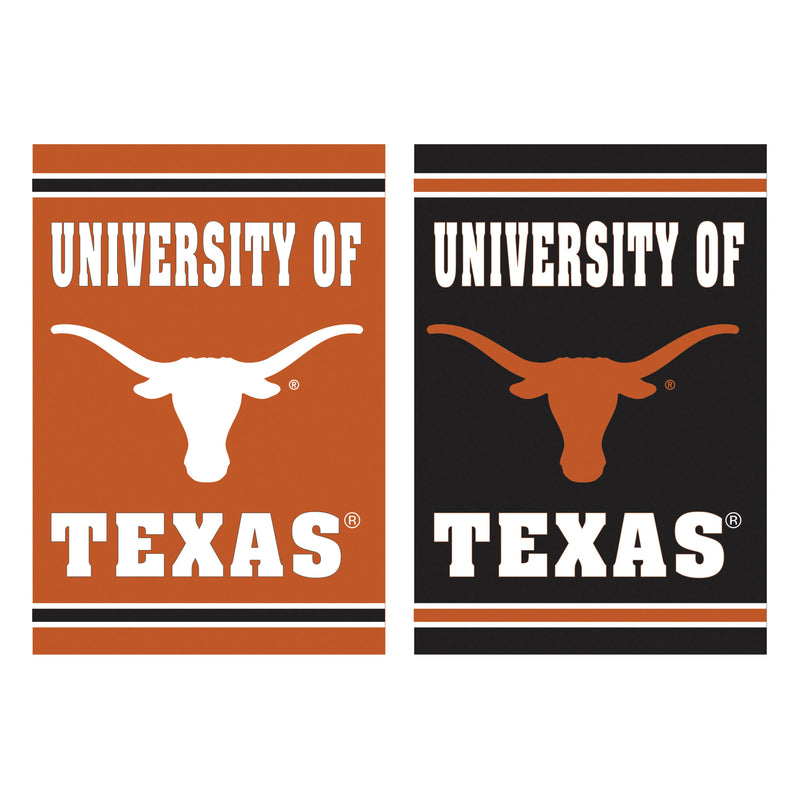 Evergreen Flag,Embossed Suede Flag, House Size, University of Texas,28x0.2x44 Inches