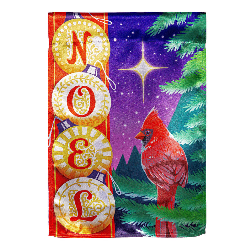 Evergreen Flag,Noel Cardinal Lustre House Flag,28x0.02x43 Inches