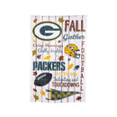 Green Bay Packers, Moire Flag, House Size, Fall Seasonal,13m3811