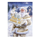 Santa and Presents Suede House Flag,13s12437
