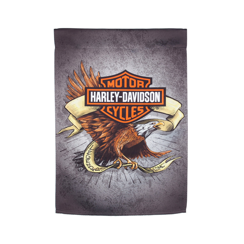 Evergreen Flag,Flag, Suede, Reg, DS, Legendary Eagle, H-D,29x43x0.2 Inches