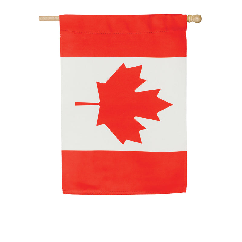 Evergreen Flag,Canada House Suede Flag,28x0.02x44 Inches