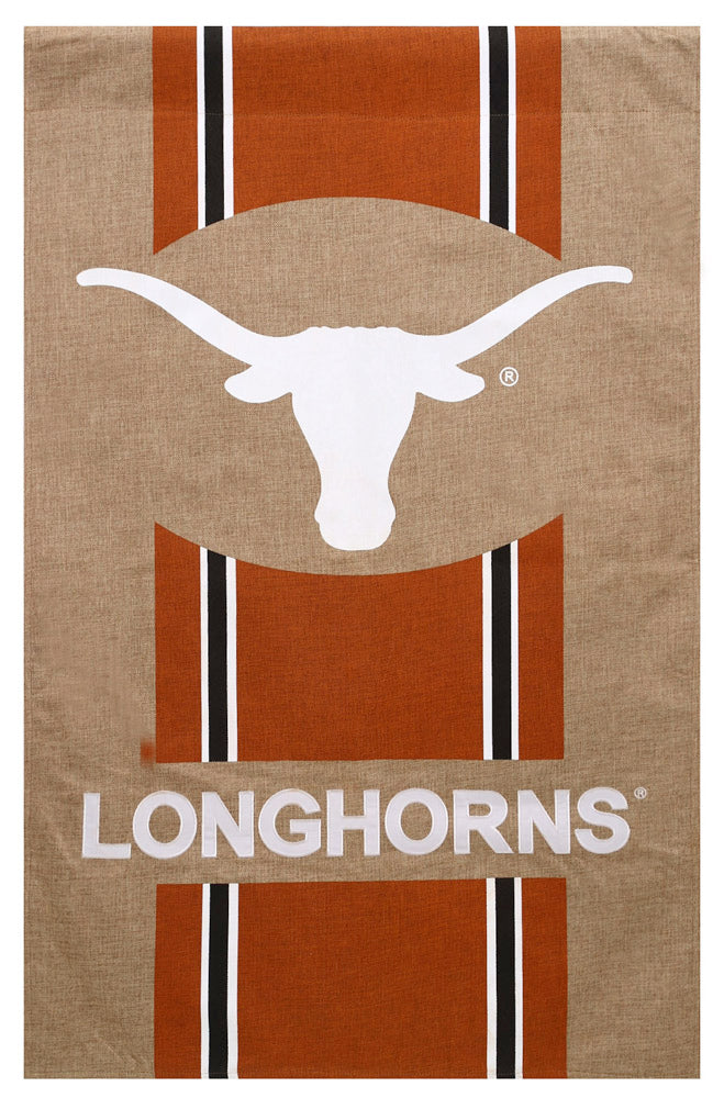 Flag, Burlap, Reg, University of Texas,13b999