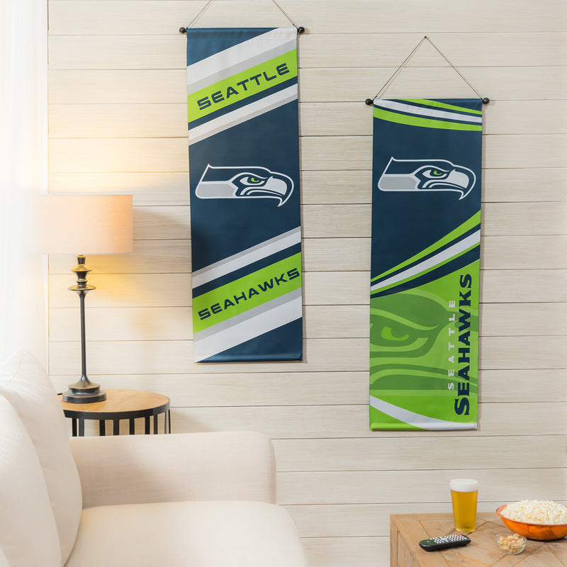 Seattle Seahawks, Dowel Banner,13ds3827fb