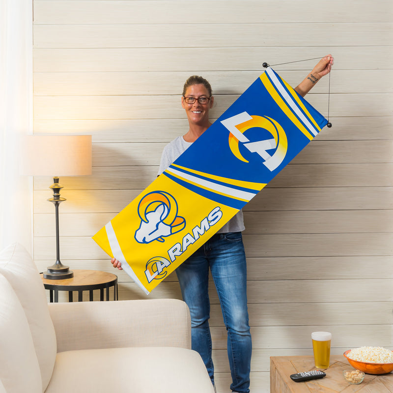 Los Angeles Rams, Dowel Banner,13ds3828fb