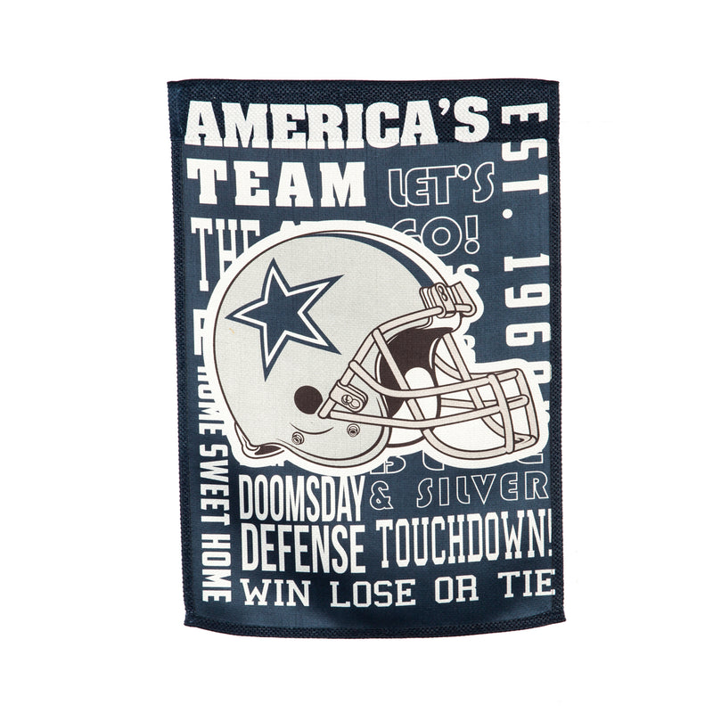 Evergreen Dallas Cowboys, Fan Rules ES REG, 44'' x 28'' inches