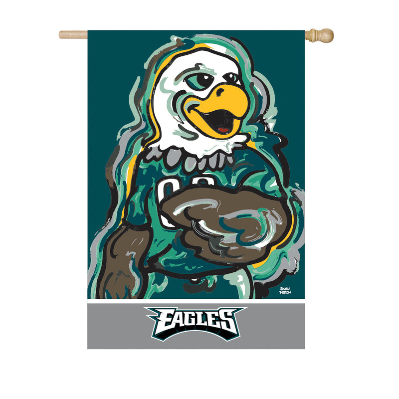 Evergreen Philadelphia Eagles, Suede REG Justin Patten, 43'' x 29'' inches