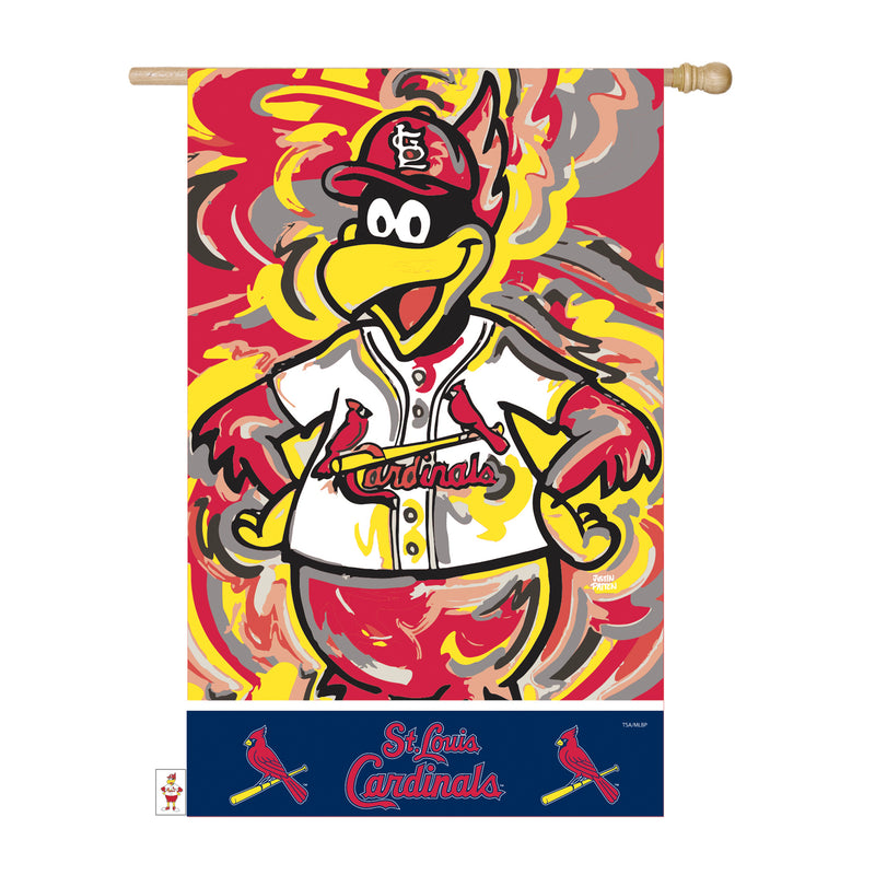 Evergreen St Louis Cardinals, Suede REG Justin Patten, 43'' x 29'' inches