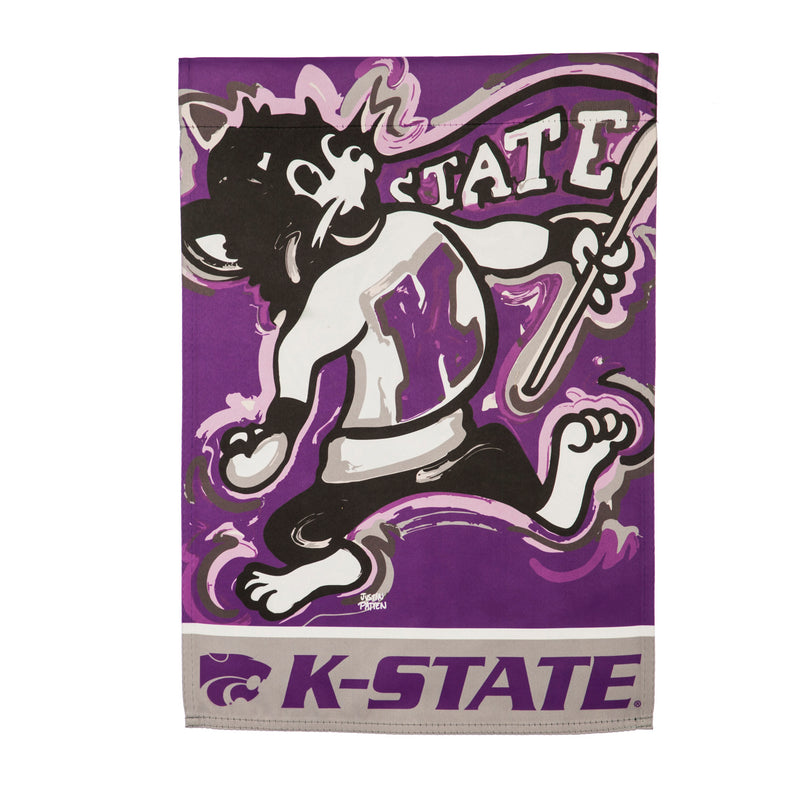 Kansas State University, Suede REG Justin Patten,13s943jpa