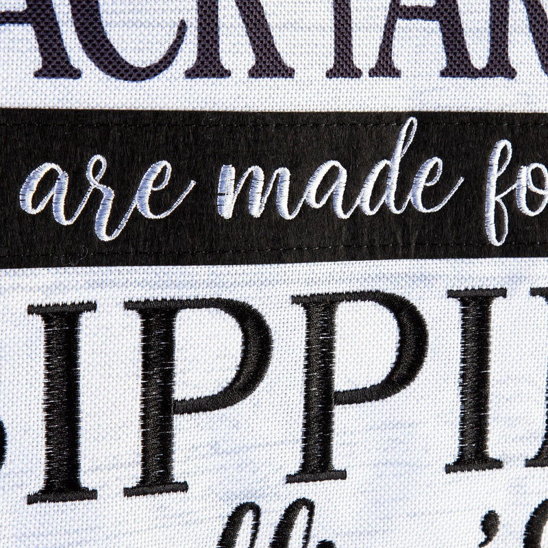 Sippin, Grillin, Chillin Garden Burlap Flag,14b10314